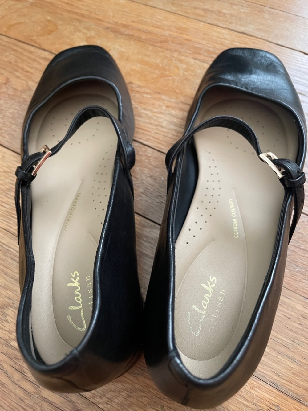 Clark’s Mary-Jane style block heels - Picture 4 of 6